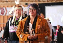 RoseAnne Archibald, national chief of the Assembly of First Nations, will deliver a keynote address on the first day of the 46th Elders and Traditional Peoples Gathering, which takes place virtually from February 11 to 13, 2022. (Photo: Laura Barrios / Anishinabek Nation)