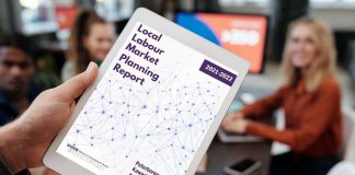 Now available for download in English and French, the Workforce Development Board's Local Labour Market Planning Report for 2021-2022 is an extensive look at the challenges and opportunities facing both the demand and supply sides of the labour market in Peterborough, Kawartha Lakes, Northumberland, and Haliburton. (Graphic: kawarthaNOW)