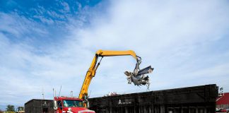 AIM Recycling, one of North America's leading metal recyclers, opened their new Peterborough facility in Cavan this past December. The Canadian-based and family-owned company buys almost everything that contains copper, steel and iron, brass, and aluminum, from cars and car parts and home appliances to patio furniture, bicycles, electric motors, aluminum windows and siding, copper plumbing and tubing, faucets and valves, cans, e-waste, and much more. (Photo courtesy of AIM Recycling)