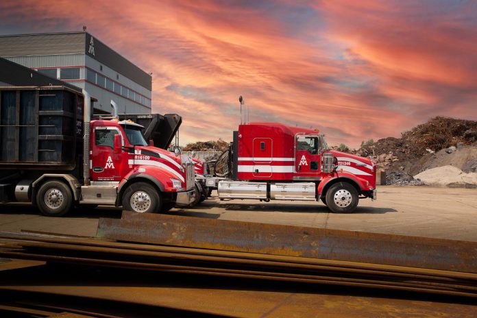 AIM Recycling was founded in 1936 in Montreal and has grown to become a global operation with more than 125 sites around the world, including their latest location at 1726 Morton Line in Cavan. (Photo courtesy of AIM Recycling)