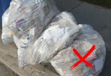 As of May 1, 2022 in the City of Kawartha Lakes, any waste above the two bag limit will not be collected at the curb unless it has a bag tag. (Photo: City of Kawartha Lakes)