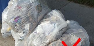 As of May 1, 2022 in the City of Kawartha Lakes, any waste above the two bag limit will not be collected at the curb unless it has a bag tag. (Photo: City of Kawartha Lakes)