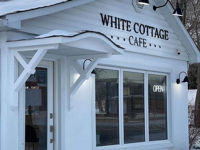 The White Cottage Cafe is located right next door to The Barn and Bunkie in Fenelon Falls. (Photo: White Cottage Cafe)