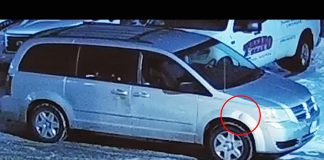Peterborough police believe this vehicle was involved in a series of thefts of catalytic converters between February 22 and March 2, 2022. (Police-supplied photo)