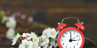 'Spring forward' by an hour when daylight saving time begins on the second Sunday of March. (Stock photo)
