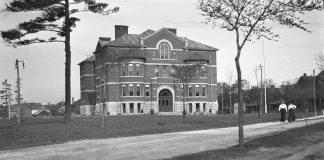 Built in 1908, Peterborough Collegiate Vocational School is one of five historic building featured during Doors Open Peterborough, a free family-friendly event on May 7, 2022. (Photo courtesy of City of Peterborough)