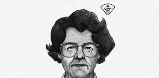 In 2020, the Ontario Provincial Police released a sketch of how Francis Harris might have looked like in 1992 at the age of 65 if she was still alive. Her husband Stan, who passed away in 2021, always maintained she had abandoned the family and he was not involved in her disappearance. (OPP-supplied image)