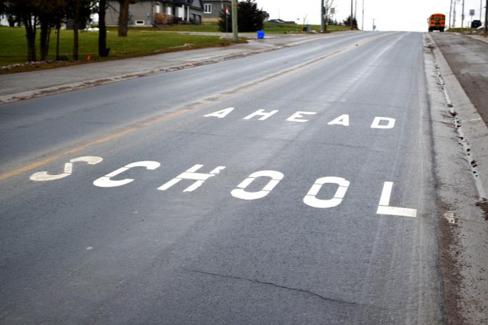 Research offers solutions to make school zones safer. If that research is to have real-world benefits, it must be communicated in many formats so that many audiences can effectively understand and apply the research. That is effective knowledge mobilization. (Photo: Cara Livingston)