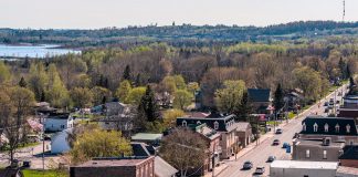 The Ontario government will provide the City of Kawartha Lakes with up to $3 million for the reconstruction of King Street between James Street North and the Pigeon River bridge in Omemee. The reconstruction will include replacements of storm sewers, curbs, gutters, sidewalks, and streetscape improvements, as well as resurfacing of the road. (Photo courtesy of City of Kawartha Lakes)