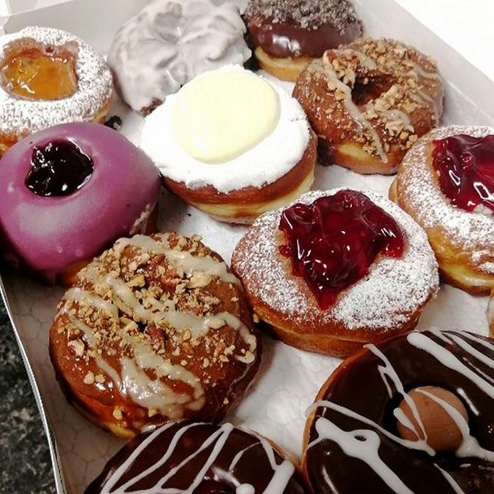 Double Dz's Donuts specializes in handmade brioche donuts. In addition to donuts, their new diner location will offer a full breakfast and lunch menu. (Photo: Double Dz's Donuts and Diner)