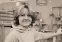 Linda Forth pictured at Georgian College in Barrie in the late 1970s. (Supplied photo)