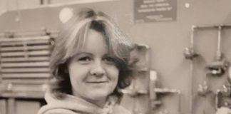 Linda Forth pictured at Georgian College in Barrie in the late 1970s. (Supplied photo)