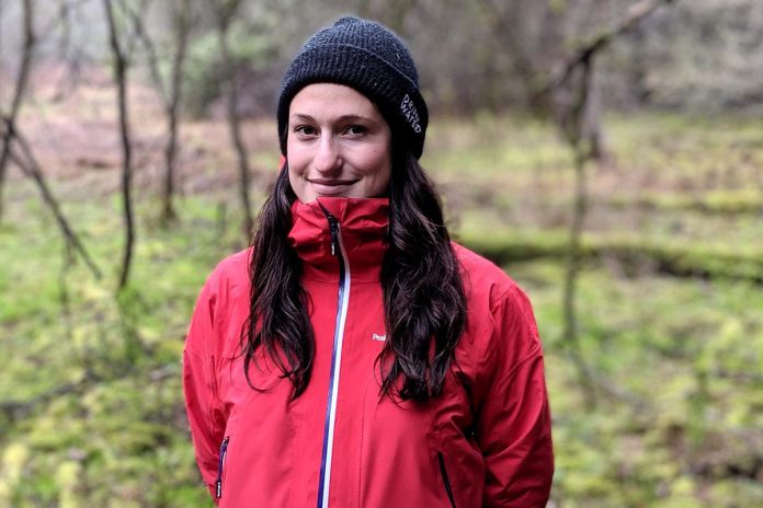 Gillian di Petta, project lead for the Mitigomin Native Plant Nursery. (Photo courtesy of Alderville Black Oak Savanna)