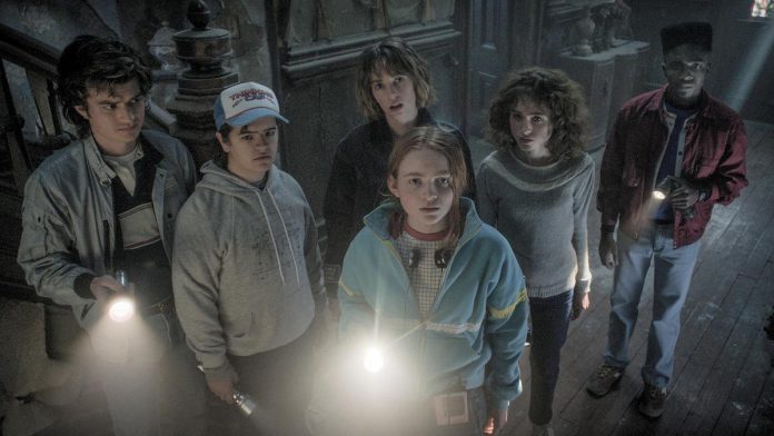 The supernatural once again threatens the residents of Hawkins, Indiana in the first volume of the fourth season of Netflix's hit sci-fi horror series "Stranger Things," premiering on Netflix on May 27, 2022. (Photo: Netflix)