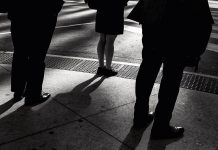 "Financial Shuffle" by Randall Romano was selected as best in show in the SPARK Photo Festival's "Monochrome" juried exhibit. (Photo by Randall Romano courtesy of SPARK Photo Festival)