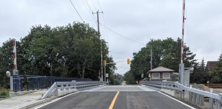The Warsaw Road Bridge on Parkhill Road between Television Road and Armour Road. (Photo: Bruce Head / kawarthaNOW)