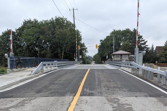 The Warsaw Road Bridge on Parkhill Road between Television Road and Armour Road. (Photo: Bruce Head / kawarthaNOW)