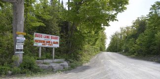 Bass Lane Quarry is a natural limestone quarry located off County Road 49 around 15 kilometres north of Bobcaygeon. (Photo: Buckhorn Sand and Gravel website)