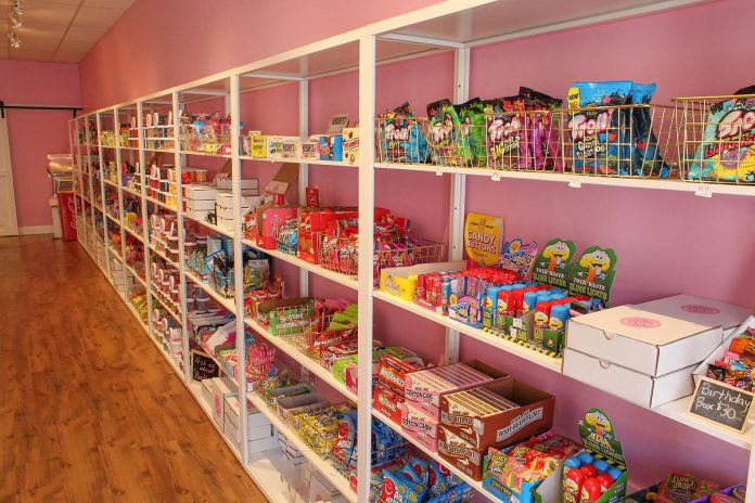 With the wide selection of unique, high-quality confections lining the shelves at Couture Candy PTBO in downtown Peterborough, it's hard not to feel like a kid in a candy store again.  (Photo courtesy of Lisa Couture)