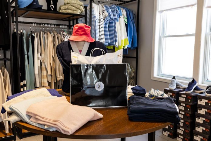 At DJ Casual Clothing in Apsley, you can expect the same commitment to quality clothing and customer service you will find at trademark Dan Joyce Clothing store in Peterborough.  (Photo: Heather Doughty)