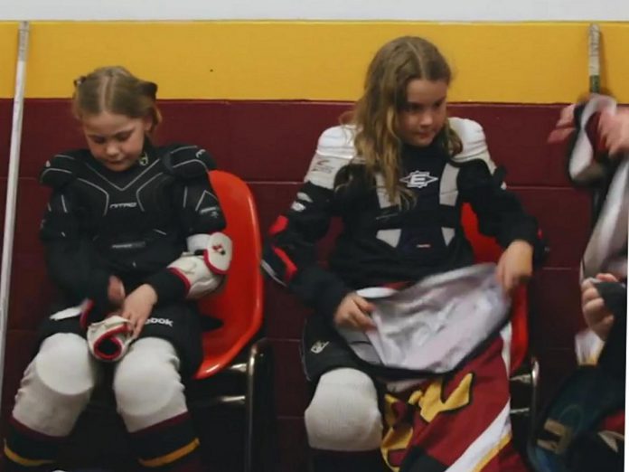 If Douro-Dummer wins Kraft Hockeyville 2022 Canada, the township will use the $250,000 grand prize to upgrade the Douro Community Centre and Arena, including with new facilities for girls' change rooms and to upgrade accessibility across the entire arena. (kawarthaNOW screenshot)