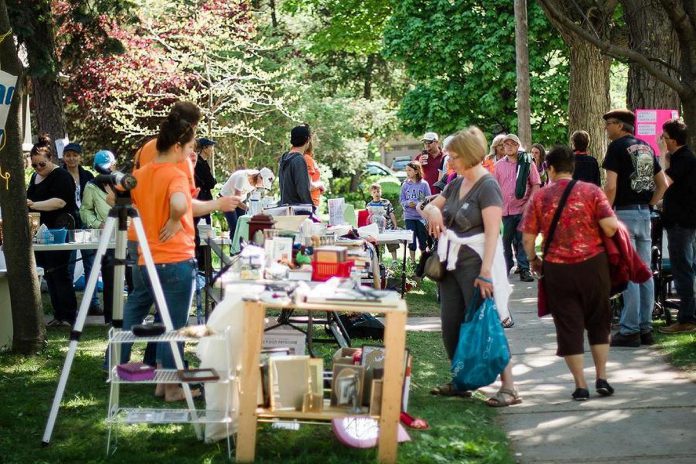 Peterborough's Great Gilmour Street Garage Sale is set to return on May 28, 2022. The event was last held on May 25, 2019 and has been cancelled for the past two years because of the pandemic. (Photo: Linda McIlwain)
