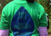 A t-shirt from the 2017 Peterborough Children's Water Festival featuring "Water is Life" in three languages, including Ojibway. Although the 20th annual Peterborough Children's Water Festival returns in a virtual format for the second year in a row, the festival will continue to use traditional Indigenous teachings to help students understand their essential relationship to water and to the earth. (Photo: Karen Halley)