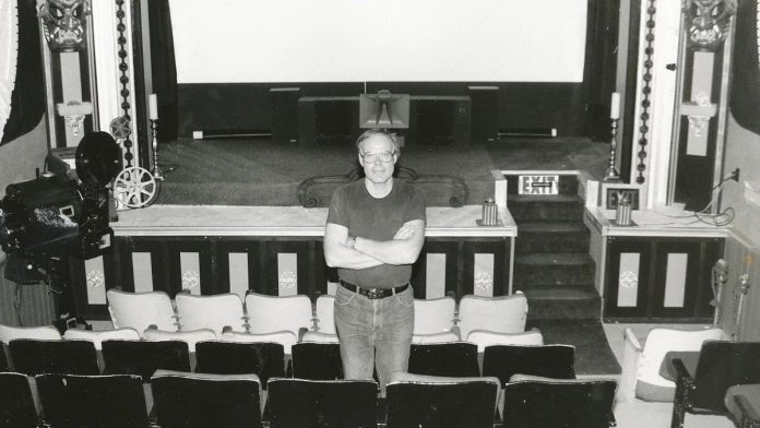 Owner Keith Stata began Highlands Cinemas in Kinmount in 1979 with one 58-seat theatre. Turning 75 years old this year, he now has five theatres with a total of 550 seats.  (Photo courtesy of Door Knocker Media / Ballinran Entertainment)