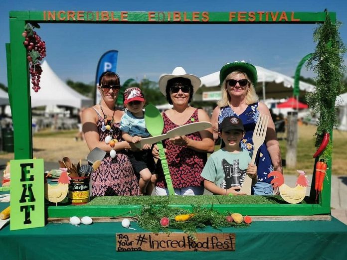 The Incredible Edibles Festival in Campbellford takes place on Saturday, July 9th from 10 a.m. to 10 p.m. and features food and artisan vendors, entertainment, and kids' activities. (Photo: Incredible Edibles Festival)