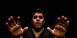 Anishinaabe playwright Josh Languedoc of Indigenized Indigenous Theatre Company will perform "Rocko and Nakota: Tales From the Land" during the Nogojiwanong Indigenous Fringe Festival, which runs June 21-26, 2022 at Trent University in Nogojiwanong-Peterborough. His is one of seven Indigenous-led shows that will be performed 34 times during the five days of the festival. (Photo courtesy of Nogojiwanong Indigenous Fringe Festival)