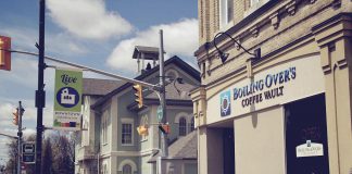 Boiling Over's Coffee Vault at 148 Kent Street in downtown Lindsay opened in 2015. (Photo via Boiling Over's Coffee Vault website)