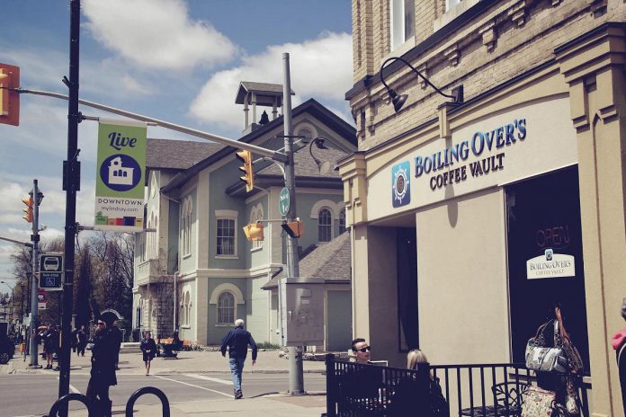 Boiling Over's Coffee Vault at 148 Kent Street in downtown Lindsay opened in 2015. (Photo via Boiling Over's Coffee Vault website)