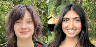 Graduating Peterborough high school students Austin Bowie and Ashleigh Gillen are each receiving a $1,000 bursary from the Bierk Art Fund, a endowment fund at the Community Foundation of Greater Peterborough established in 2006 through public donations to honour the lives and work of the late Peterborough arts champions Liz Bierk and her husband, artist David Bierk. (Supplied photos)