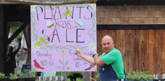 Environmental organization Peterborough GreenUP is celebrating its 30th anniversary in 2022. Pictured is Vern Bastable, director of GreenUP Ecology Park and landscape programs, at the Native Plant and Tree Nursery, which is one way GreenUP helps fund its programming. (Photo: Jess Todd / GreenUP)