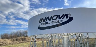 The 18-hole disc golf course at Haute Goat in Port Hope, designed and built by TinLid Canada, features distinct short and long layouts to satisfy all calibre of disc golf enthusiasts. (Photo: Haute Goat)