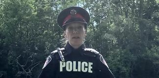On June 13, 2022, Kawartha Lakes police sergeant Deb Hagarty announced police divers had recovered the body of 11-year-old Draven Graham from the Scugog River in Lindsay, 24 hours after the autistic boy wnet missing from his nearby home. Some parents of autistic children believe Ontario's Amber Alert system should be expanded to include missing vulnerable children as well as abducted children. (kawarthaNOW screenshot)