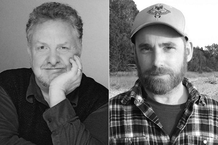 Randy Read (left), who founded New Stages Theatre Company 25 years ago, will be passing the artistic director reins to Mark Wallace. (Supplied photos)