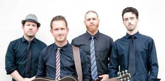 Peterborough rock quartet the Austin Carson Band is returning to the stage for the first time since 2019 and kicking off a summer resort tour in the Kawarthas with a show at the Red Dog Tavern in downtown Peterborough on Saturday, June 18 with special guests Nicholas Campbell and The Two-Metre Cheaters. (Supplied photo)