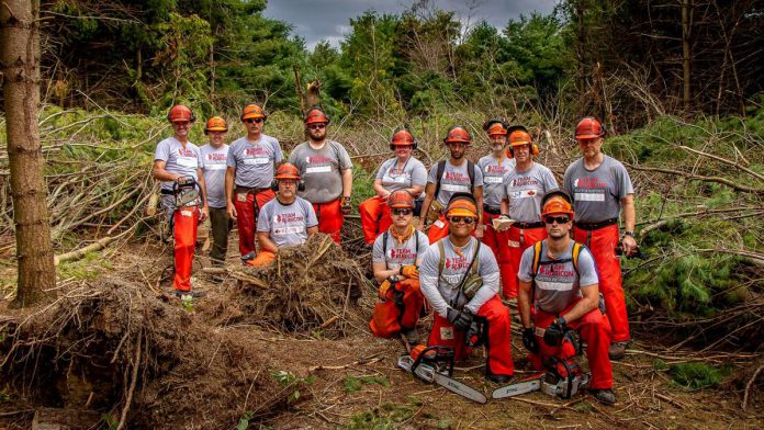 Team Rubicon Canada is a charitable organization that sends skilled disaster response teams of volunteers (including military veterans, first responders, and dedicated civilians) into areas requiring assistance. (Photo: Team Rubicon Canada)