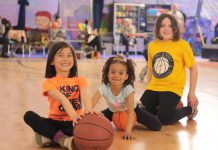 Time 2 Hoop Basketball Academy in Peterborough is once again offering Nike basketball summer camps to boys and girls aged five to 17 of all skill levels, and is also offering with a Nike soccer camp for the first time this year. Pictured are girls participating in rookie skills training at a 2021 camp. (Photo courtesy of Time 2 Hoop)