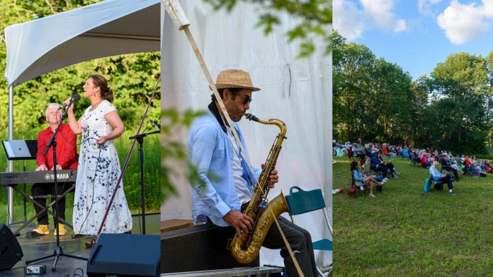 Willow Hill is one of two new outdoor performance venues Westben created on its 50-acre farm near Campbellford in 2021 to accommodate public health restrictions. (Photos courtesy of Westben)