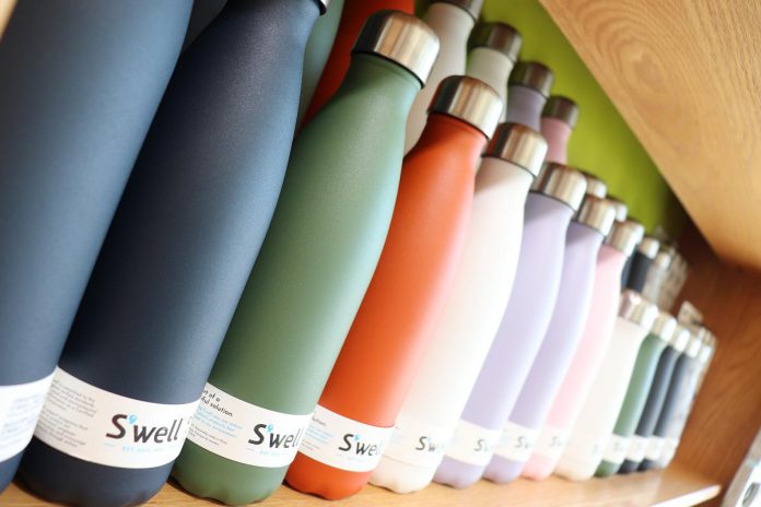 Visit the GreenUP Store & Resource Centre at 378 Aylmer Street North to find plenty of options for sustainably made reusable bottles that fit your needs. (Photo: Jessica Todd)
