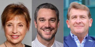 Christine Crandell, Jason Wight, and Charlie Atkinson have joined the board of directors of the Innovation Cluster Peterborough and the Kawarthas. (Supplied photos)