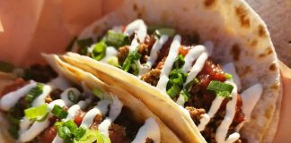 Travis Berlenbach's Trip Taco in Peterborough offers tacos inspired by cuisines around the world. There's also Bill's Biggie, a Peterborough-inspired taco that comes stuffed in a cheese quesadilla. (Photo: Trip Taco)