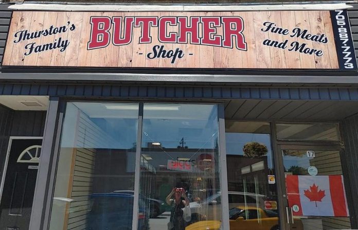 Thurston's Family Butcher Shop opened on July 2nd  at 17 Colborne Stree in Fenelon Falls. The Thurston family has been in the business for 36 years with previous locations in Dunsford and Lindsay. (Photo: Fenelon Falls Facebook page)