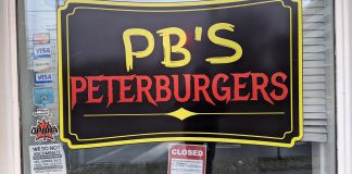 Peterburgers will be closing for good on August 5, 2022, four months after it reopened following a four-month closure by Peterborough Public Health for defying COVID-19 public health measures. (Photo: kawarthaNOW)