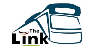 'The Link' rural bus service logo