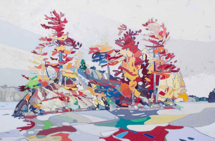 "Autumn Wagi" by David Grieve, one of 29 artists and artisans in 12 studio locations participating in the 29th annual Apsley Autumn Studio Tour, taking place September 17 and 18, 2022 in the Apsley area in North Kawartha Township and in nearby Coe Hill in Wollaston Township. (Photo courtesy of the Apsley Autumn Studio Tour)