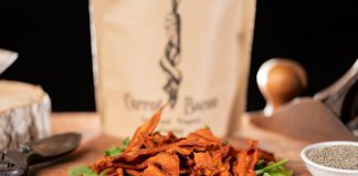 It looks like bacon, but it's actually made out of carrots. Peterborough-based startup Carrot Bacon recently won a North American innovation award for its vegan jerky and is expanded distribution to additional nationwide retailers. (Photo: Carrot Bacon)