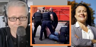 Peterborough mayor Diane Therrien appeared on The Dean Blundell Show on August 17, 2022 to speak to the reaction to her f-bomb laden tweet about the Romana Didulo followers who tried to 'arrest' Peterborough police officers the previous weekend. (kawarthaNOW screenshot)